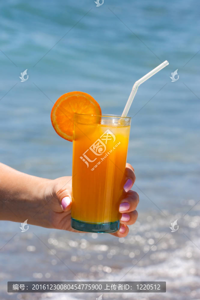 鮮橙汁杯