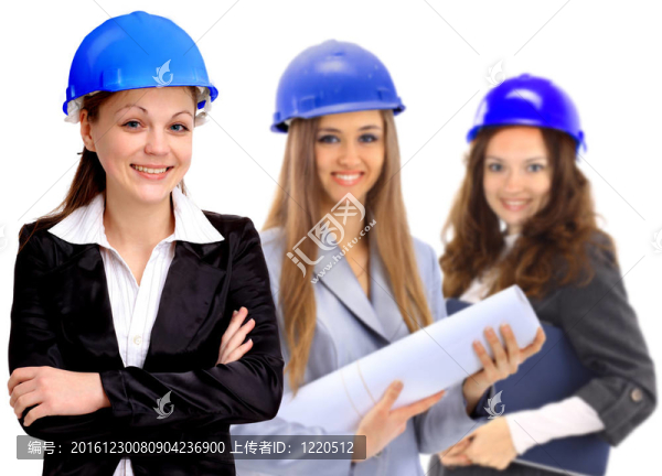 三女建筑師團隊。分離