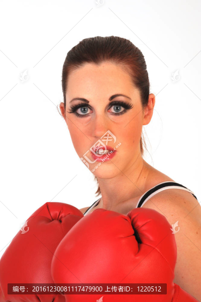 女拳擊手