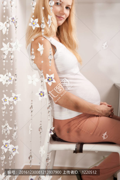 懷孕的女人