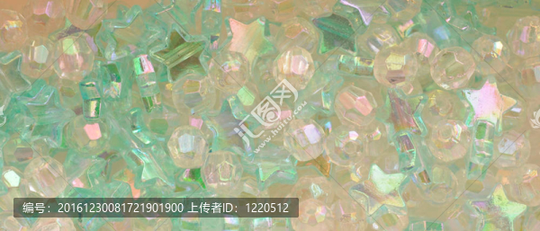 五顏六色的珠子