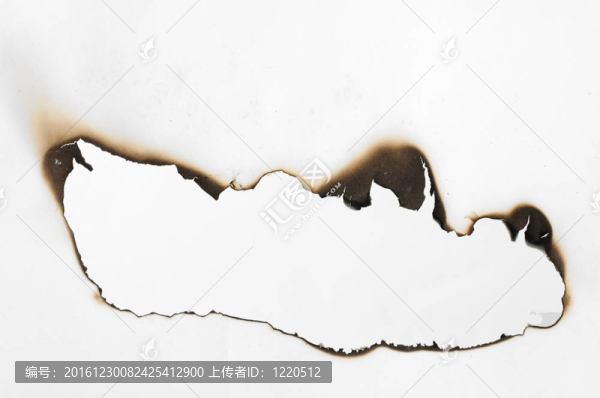 燒過的紙