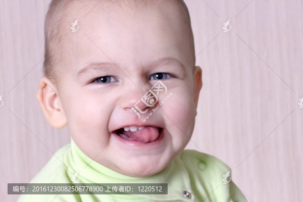 尼斯嬰兒特寫(xiě)肖像