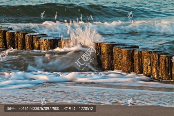 波羅的海岸。