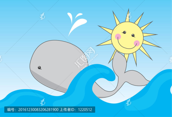 可愛的鯨魚