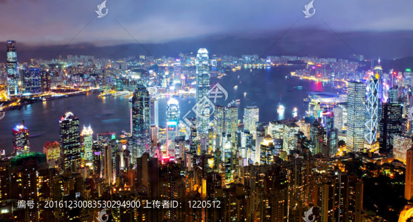 香港的夜晚