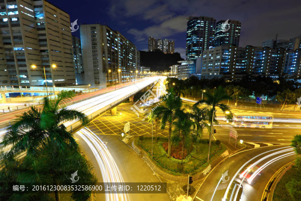 夜間城市交通