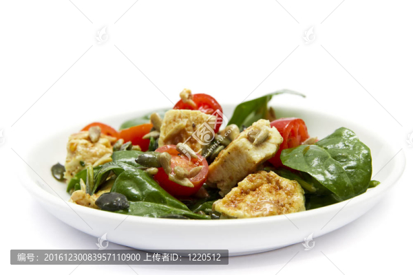 菠菜雞肉沙拉