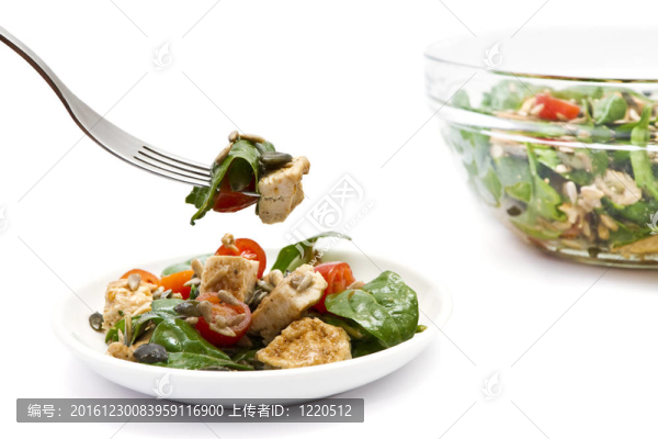 菠菜雞肉沙拉