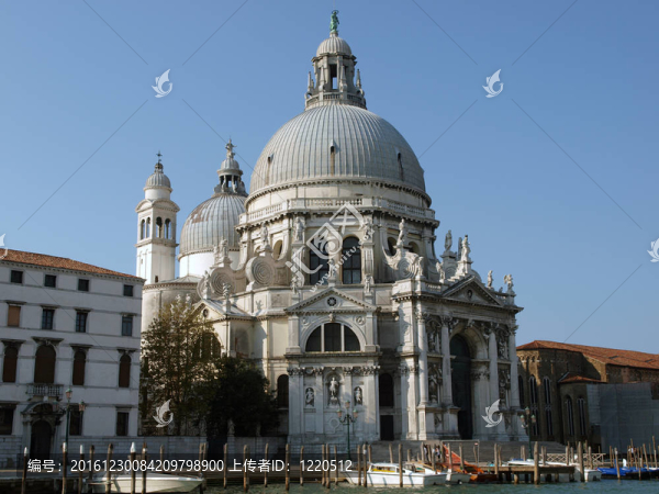 Basilica,di,Santa,Maria,Della致敬-威尼斯；意大利。Santa,Mari