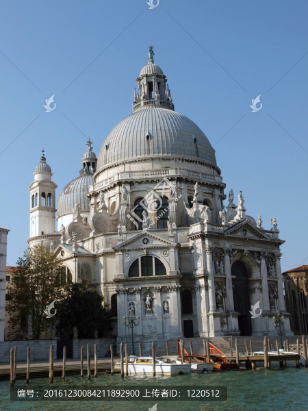 Basilica,di,Santa,Maria,Della致敬-威尼斯；意大利。Santa,Mari