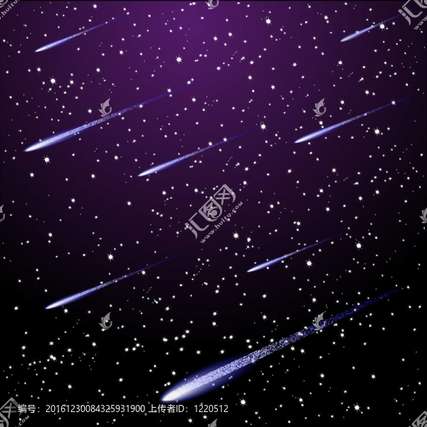 星夜的天空
