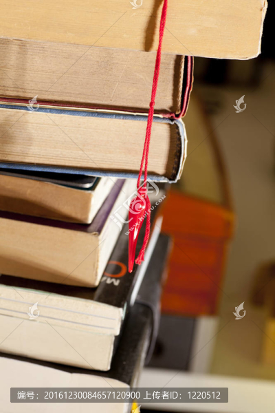 幸運兔腳；書簽與書籍