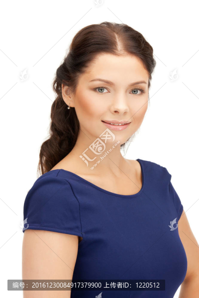 快樂微笑的女人