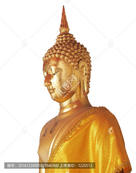 白色的Golden,Buddha