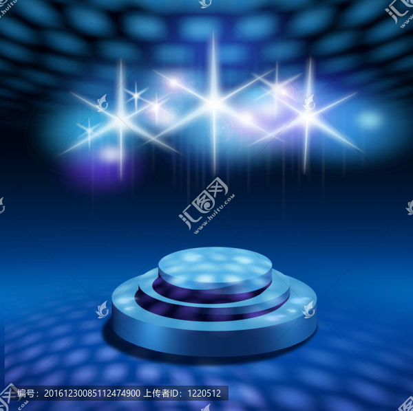 演講臺(tái)的燈光