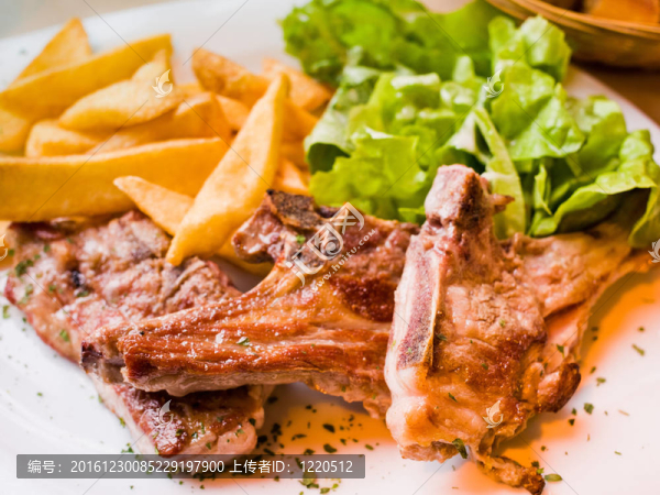 多汁的牛排牛肉
