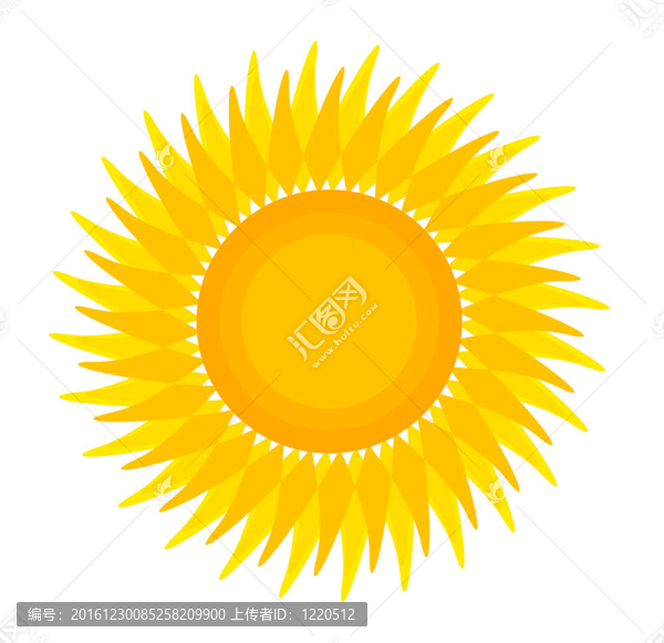 太陽(yáng)的插圖
