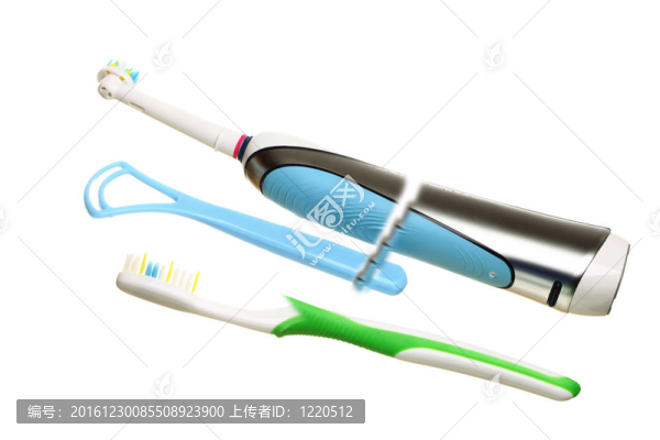 白色牙刷