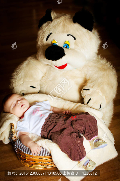 沉睡的嬰兒
