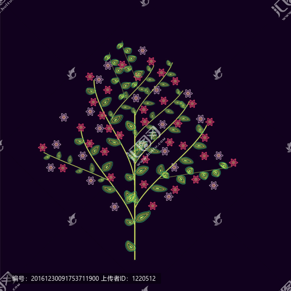開花的樹