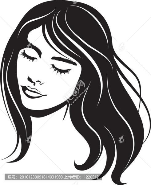 美女人臉圖片