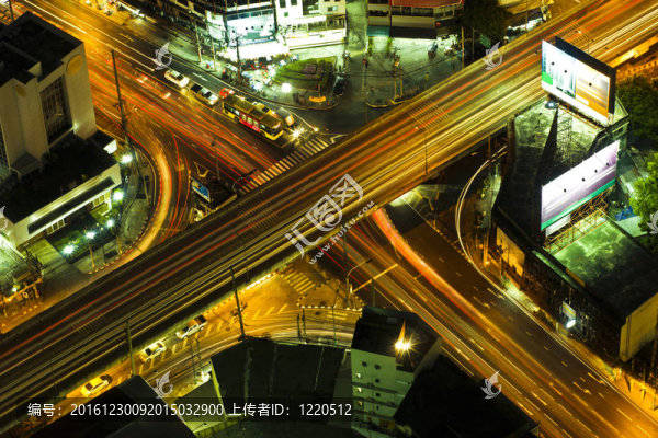 夜間城市交通