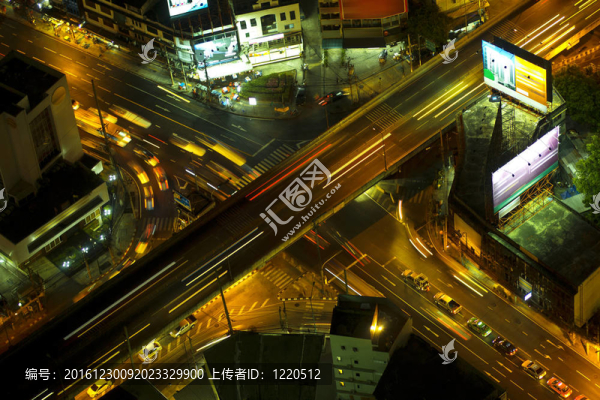 夜間城市交通