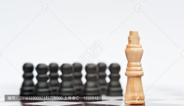 戰(zhàn)略商務(wù)概念應(yīng)用的棋局
