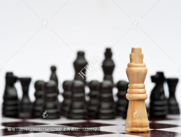 戰(zhàn)略商務概念應用的棋局