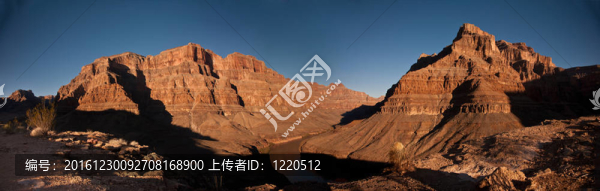 大峽谷的全景
