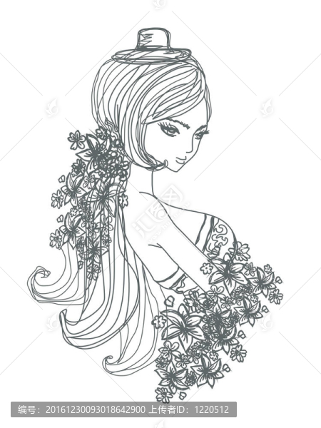 摘要：美麗的女人