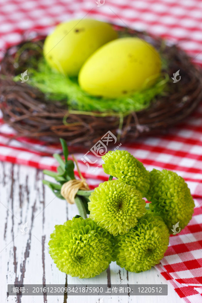 復(fù)活節(jié)的裝飾品。