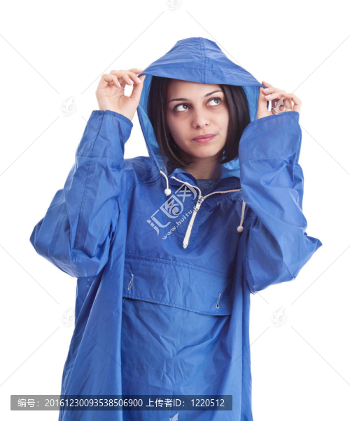 女性穿的雨衣