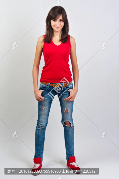 十幾歲的女孩