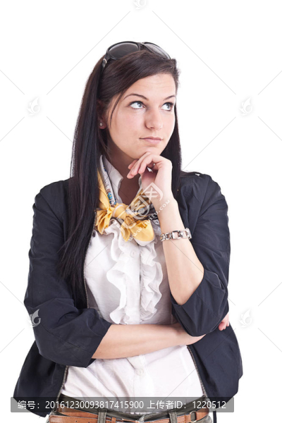 思想的女人