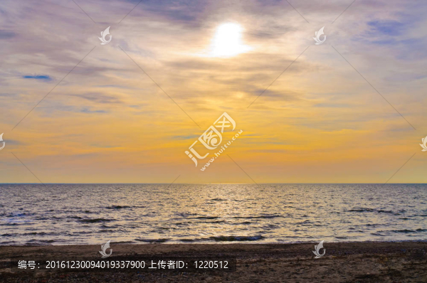 海灣日落