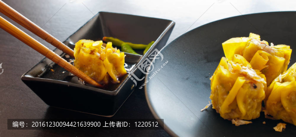 中國饅頭的特寫