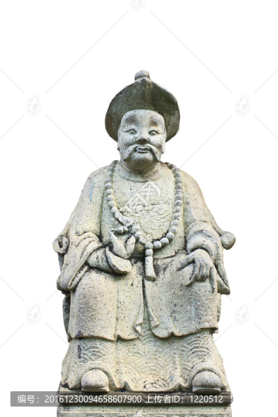 中國(guó)古老的雕像；Wat,Pra,kaew