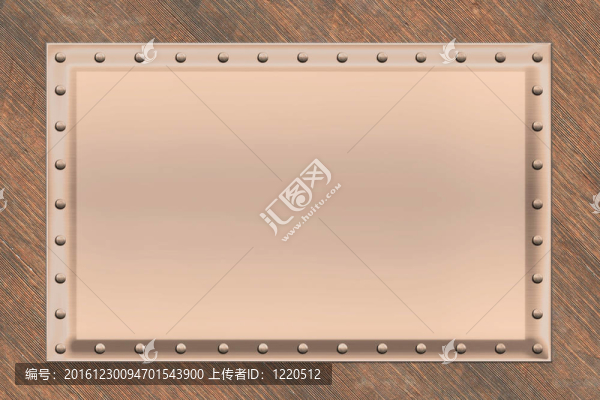 老式木材的銅板