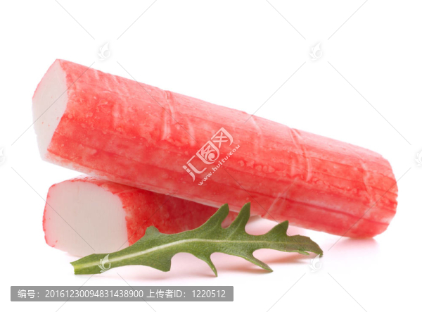 蟹棒組和芝麻葉
