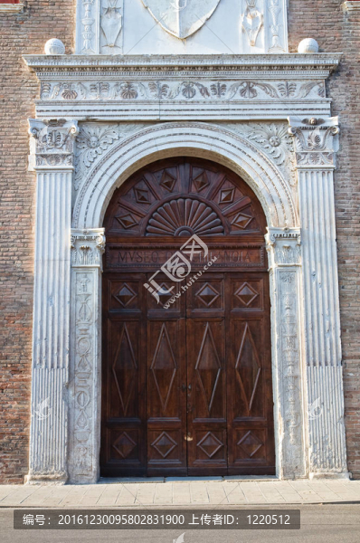斯齊法諾亞宮宮。Ferrara。Emilia,Romagna。意大利.