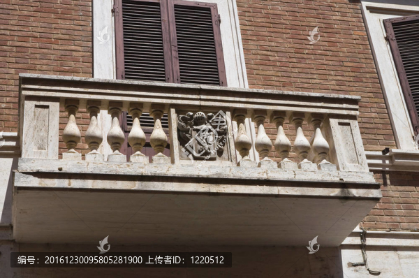 歷史的宮殿。Ferrara。Emilia,Romagna。意大利.
