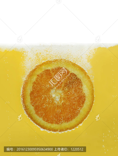 水中橙片