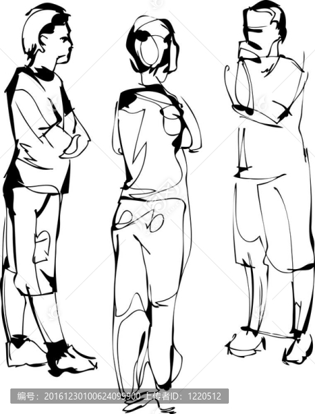 來自三人的素描公司