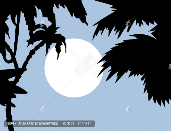 棕櫚熱帶景觀