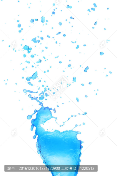 飛濺的水