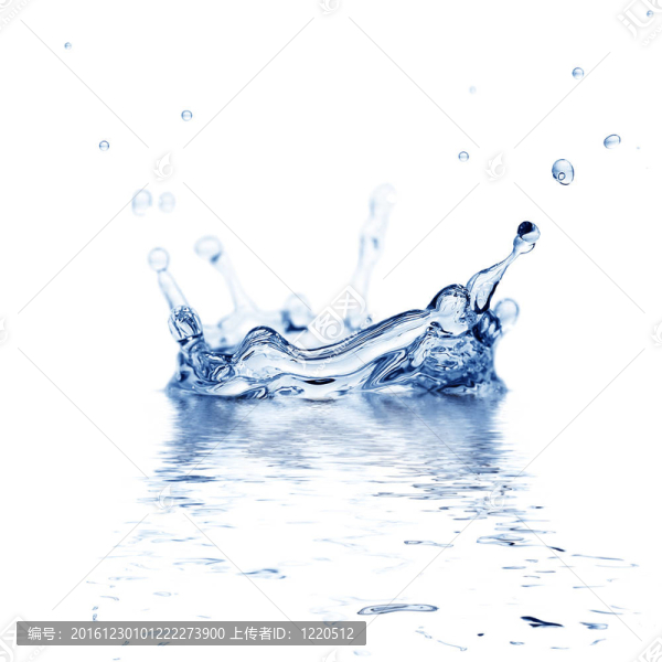 飛濺的水