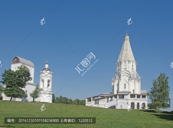 教堂在俄羅斯kolomenskoe；