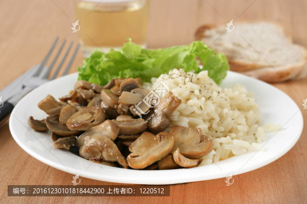 香菇米飯